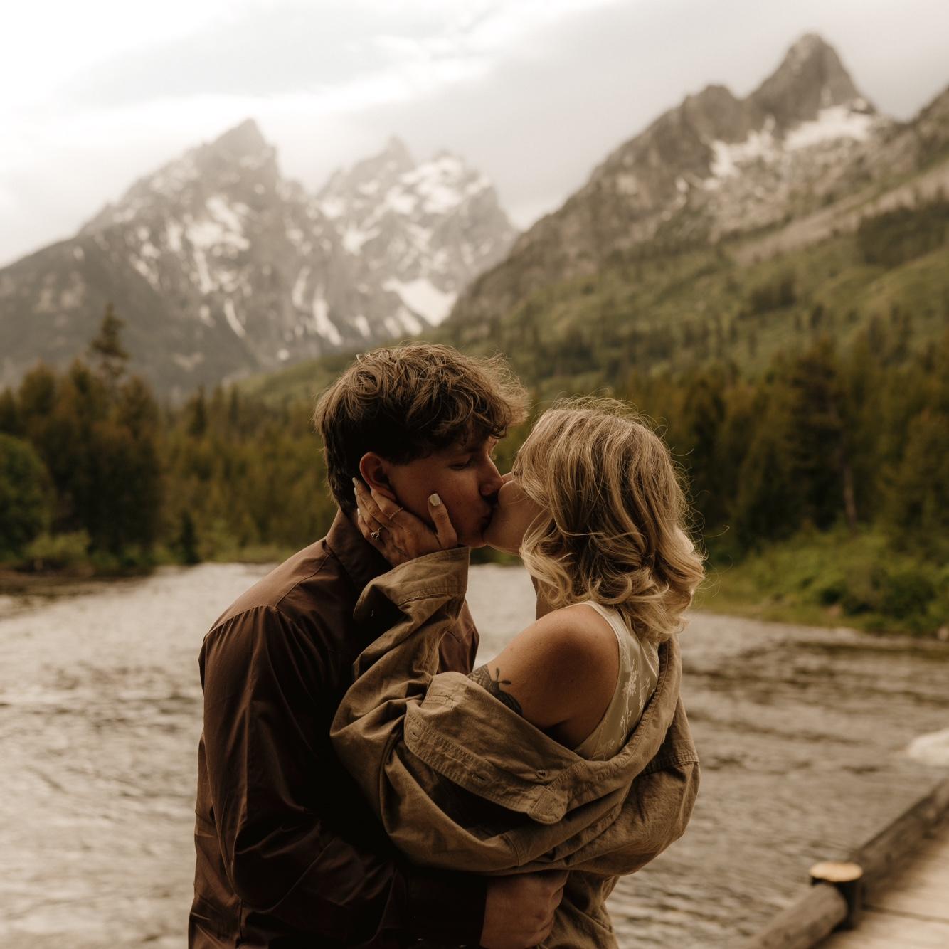 one of the engagement photos taken by Kyran🤍