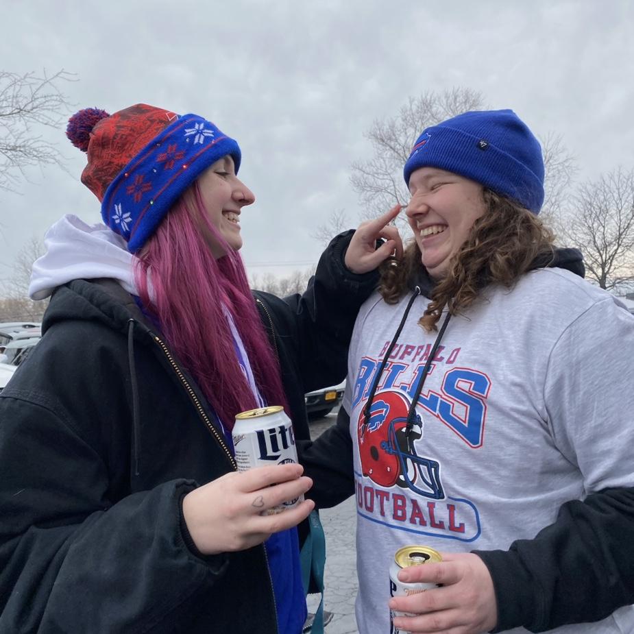 January 23, 2023: Eryn and Sara’s first Bills tailgate in Buffalo! Too bad they lost