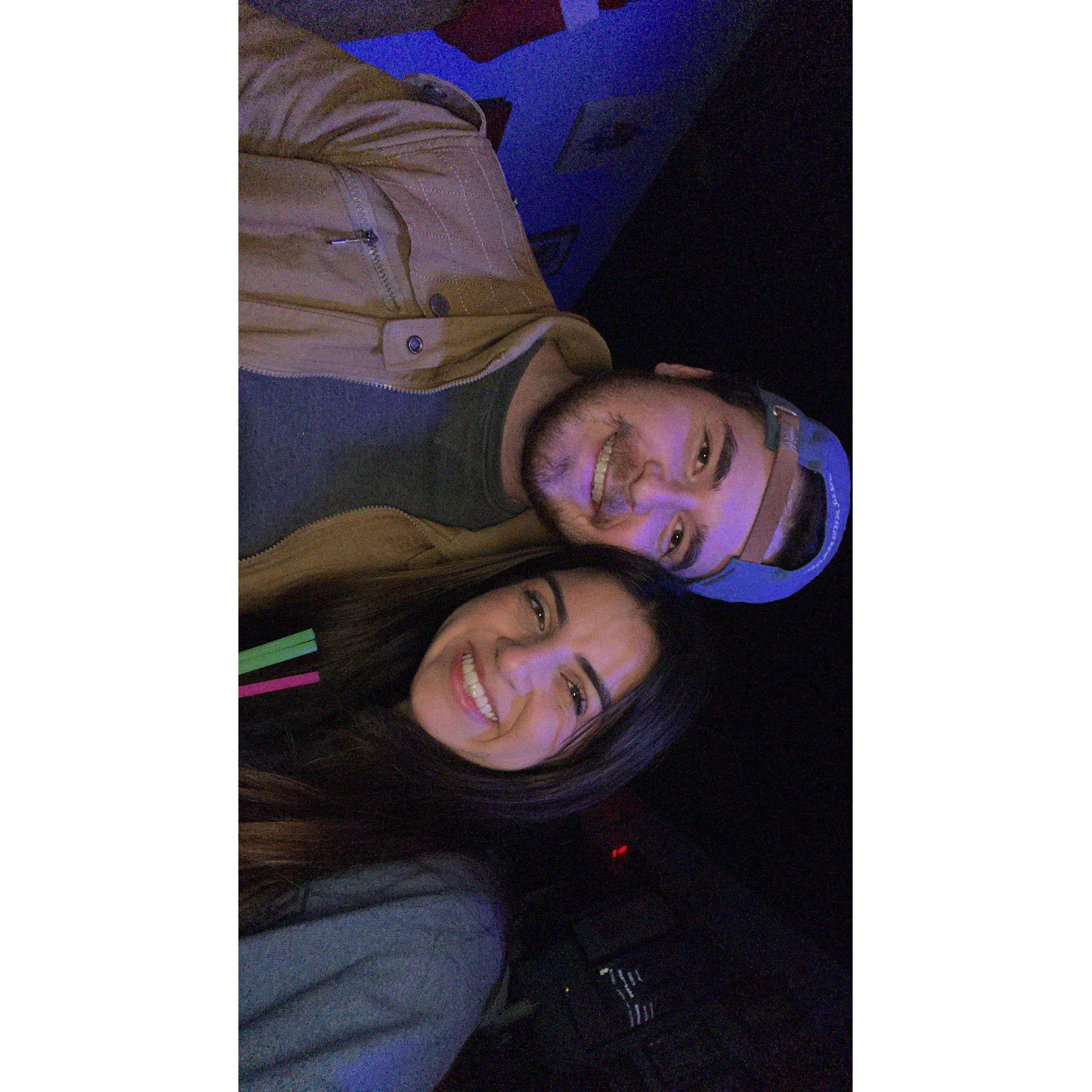 Night out in our college town