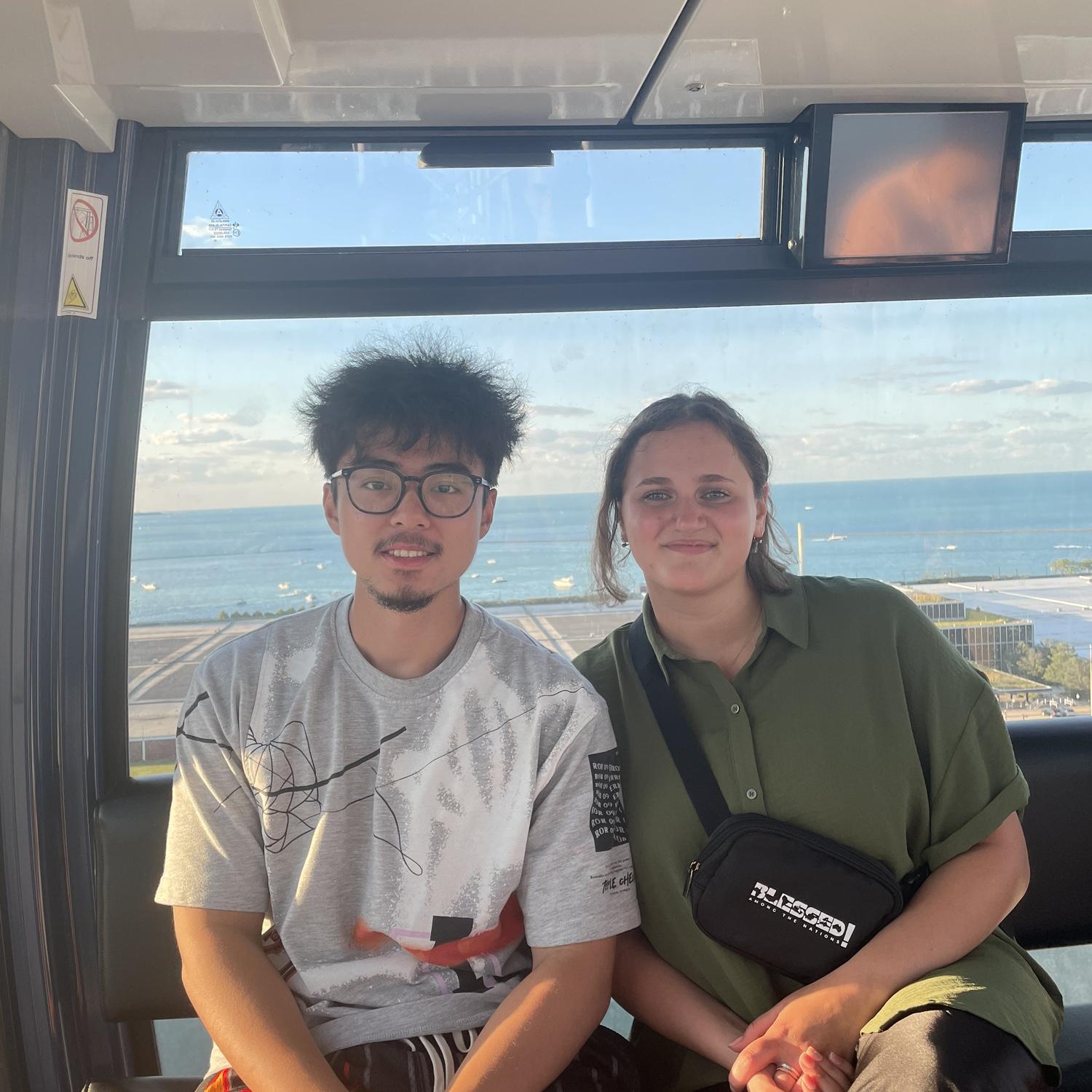 Date in Chicago before they started dating