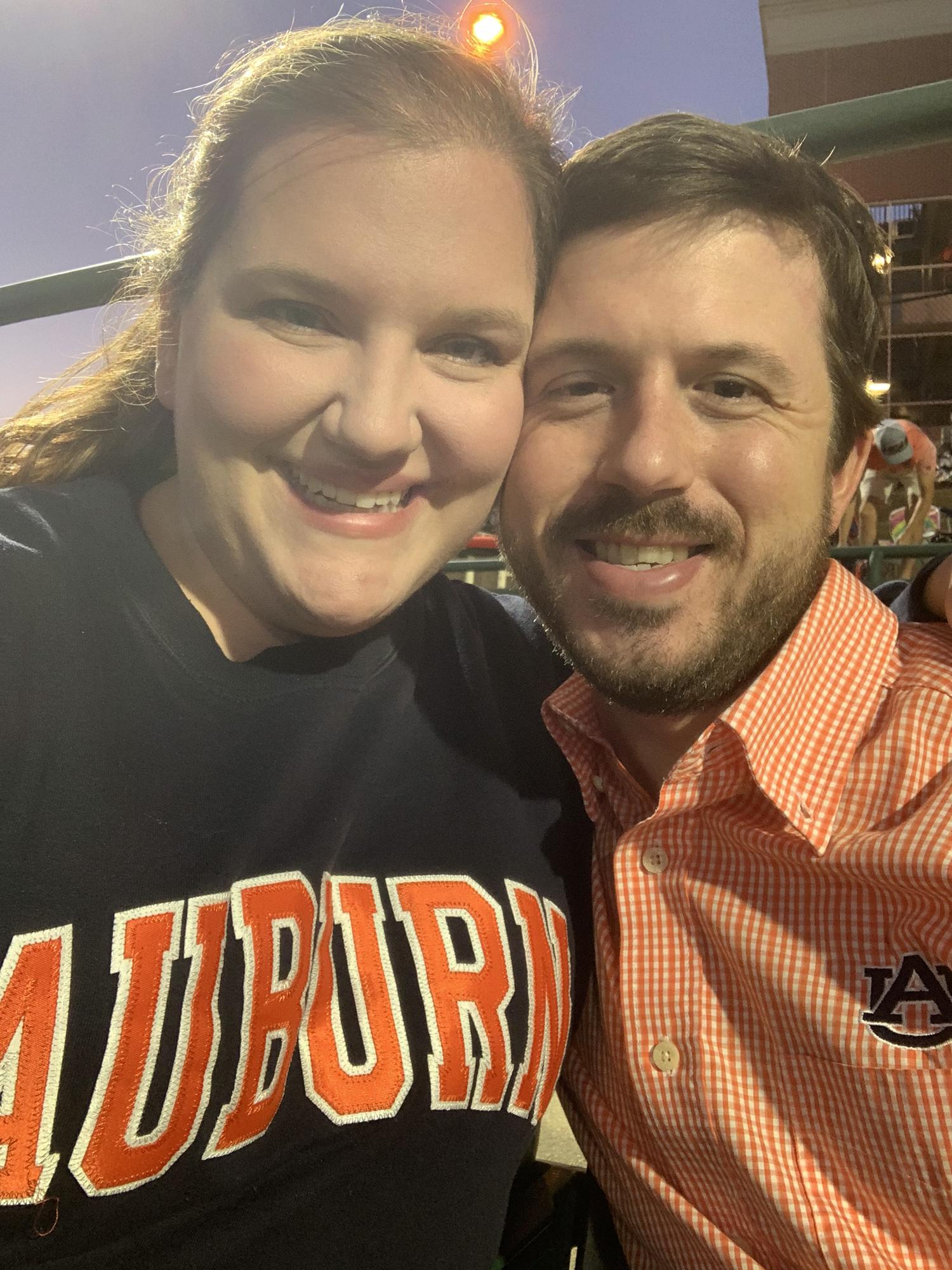 Another photo from one of many Auburn trips
Do we love Auburn? Yes!