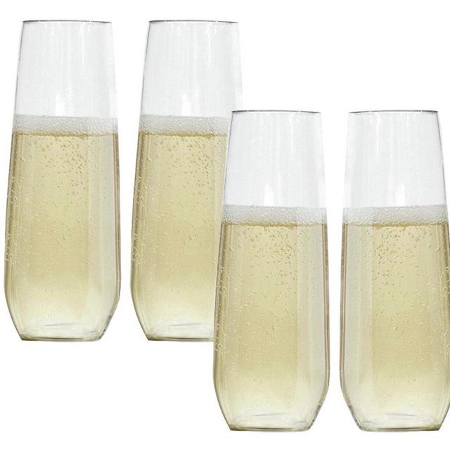 Braunstein Unbreakable 8 oz. Plastic Stemless Wine Glass