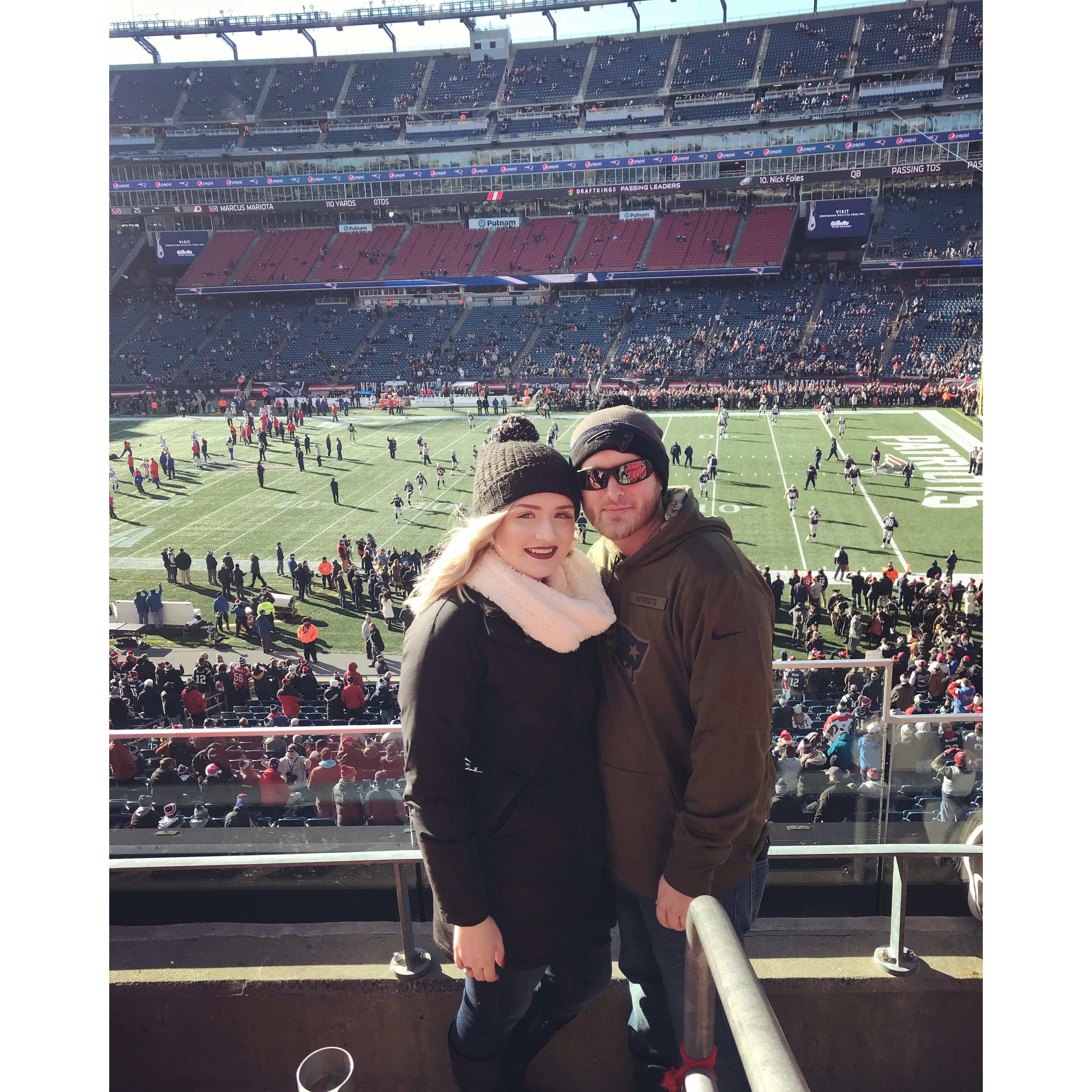 Last minute Patriots tickets! 12/23/18