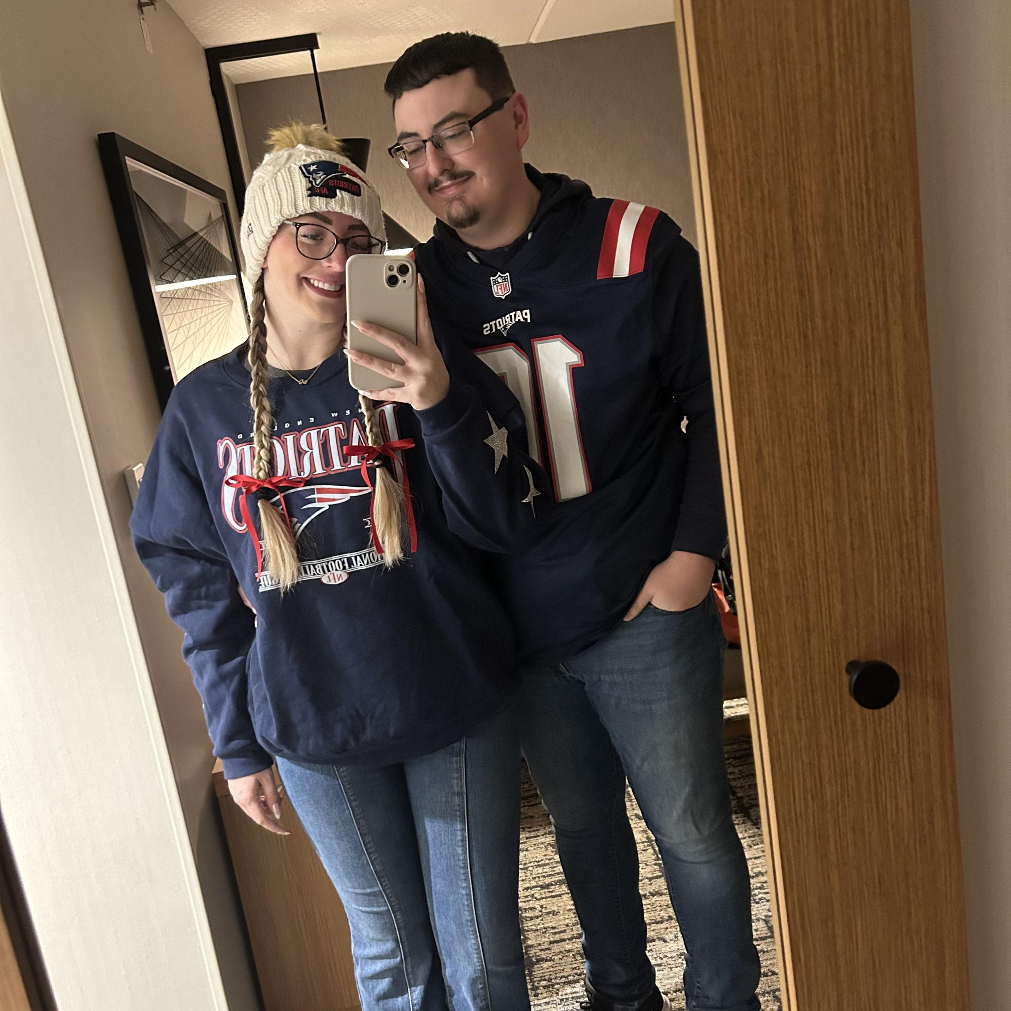 Go Pats! From our trip to Boston.