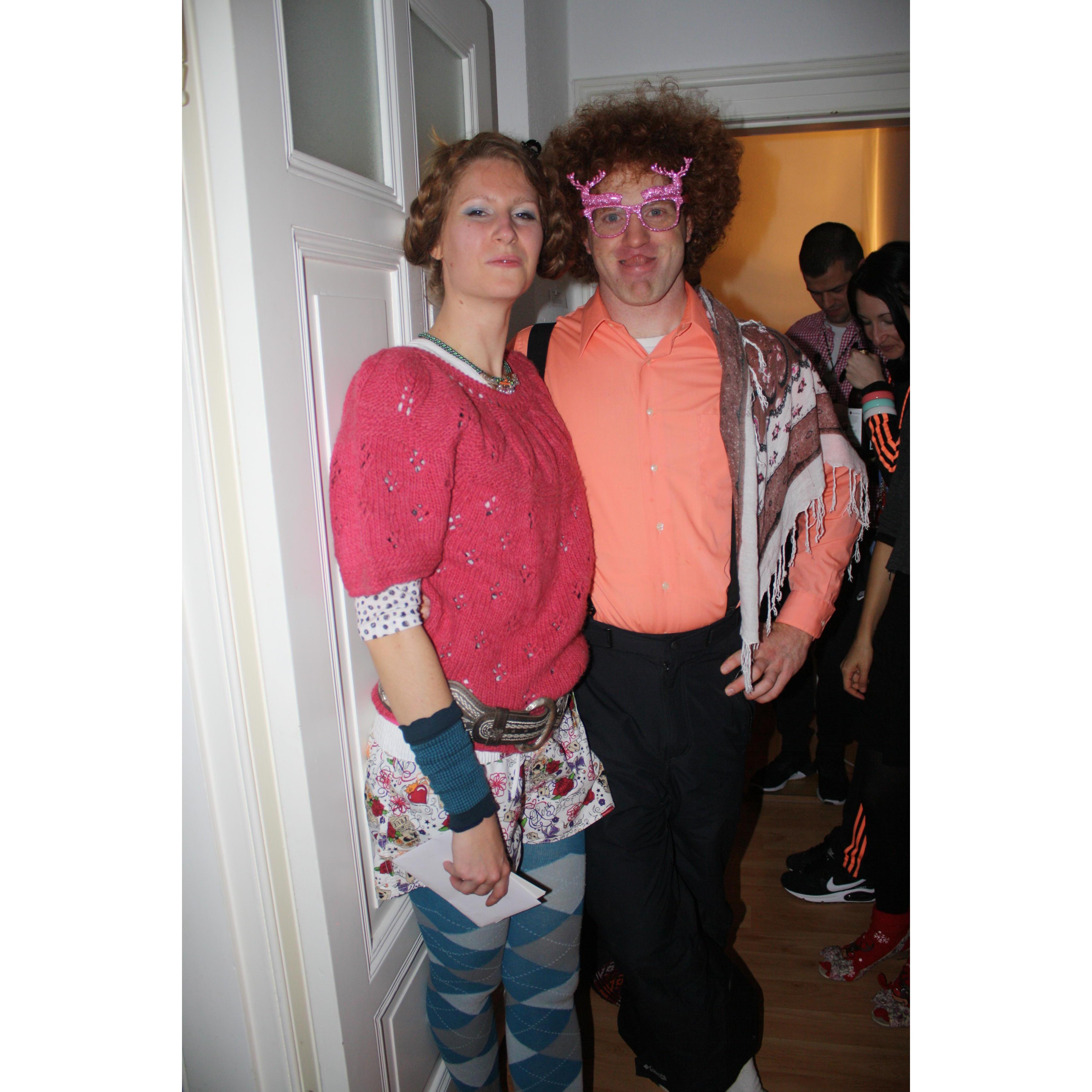 Sabrina's birthday party, April 2016 – theme: "bad taste"
