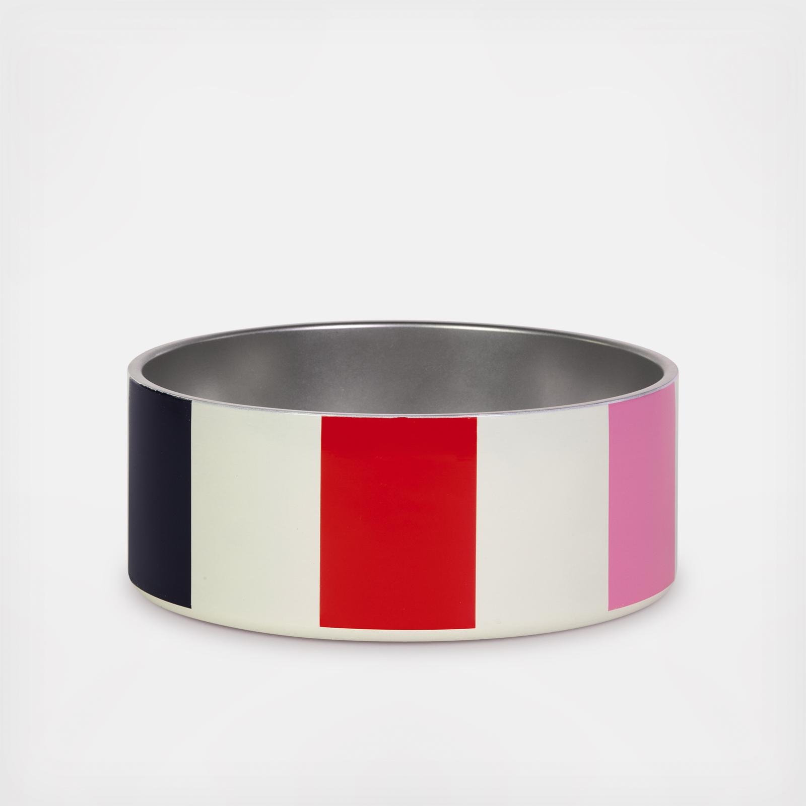 kate spade new york, Adventure Stripe Dog Bowl | Zola