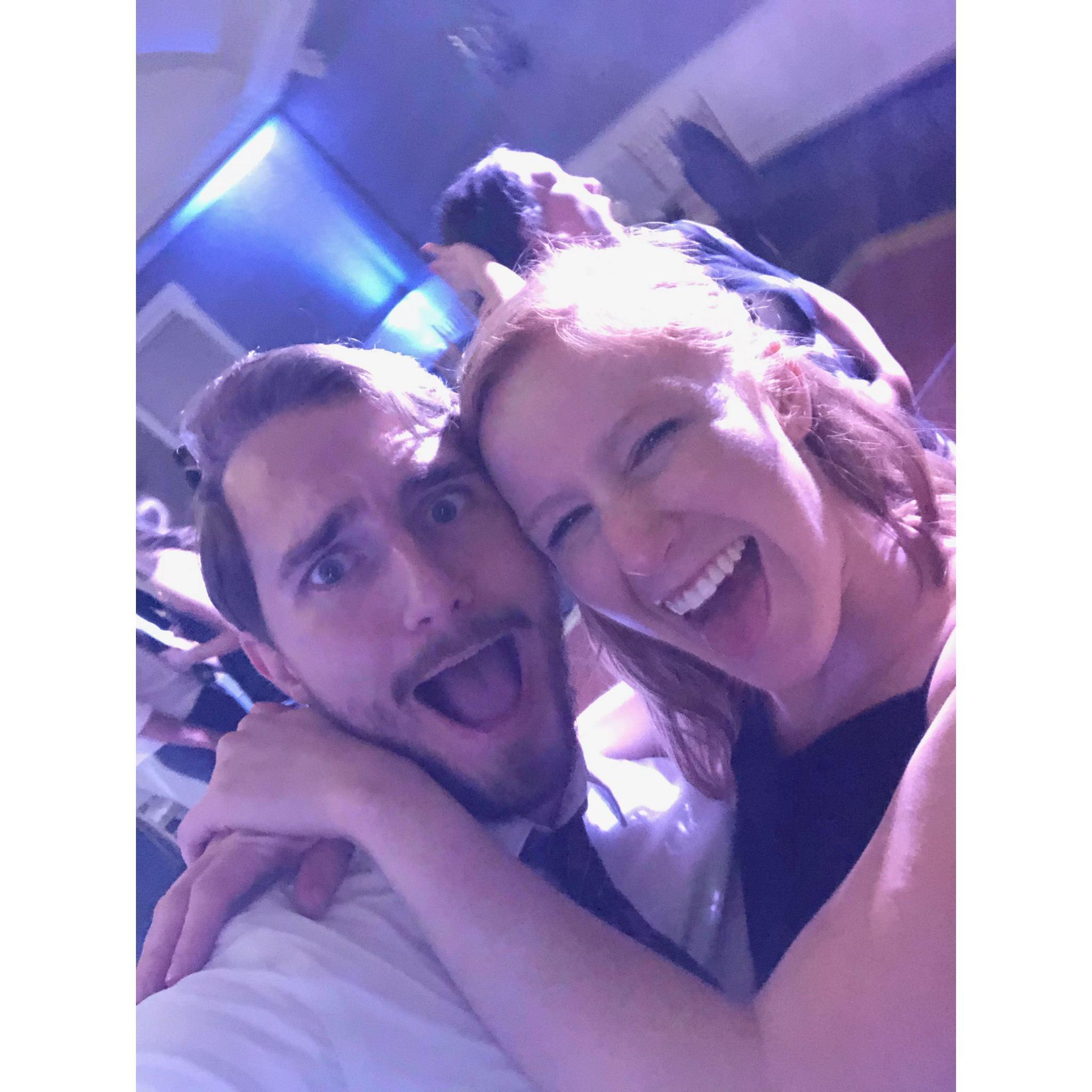 Partying it up at weddings is our specialty!
