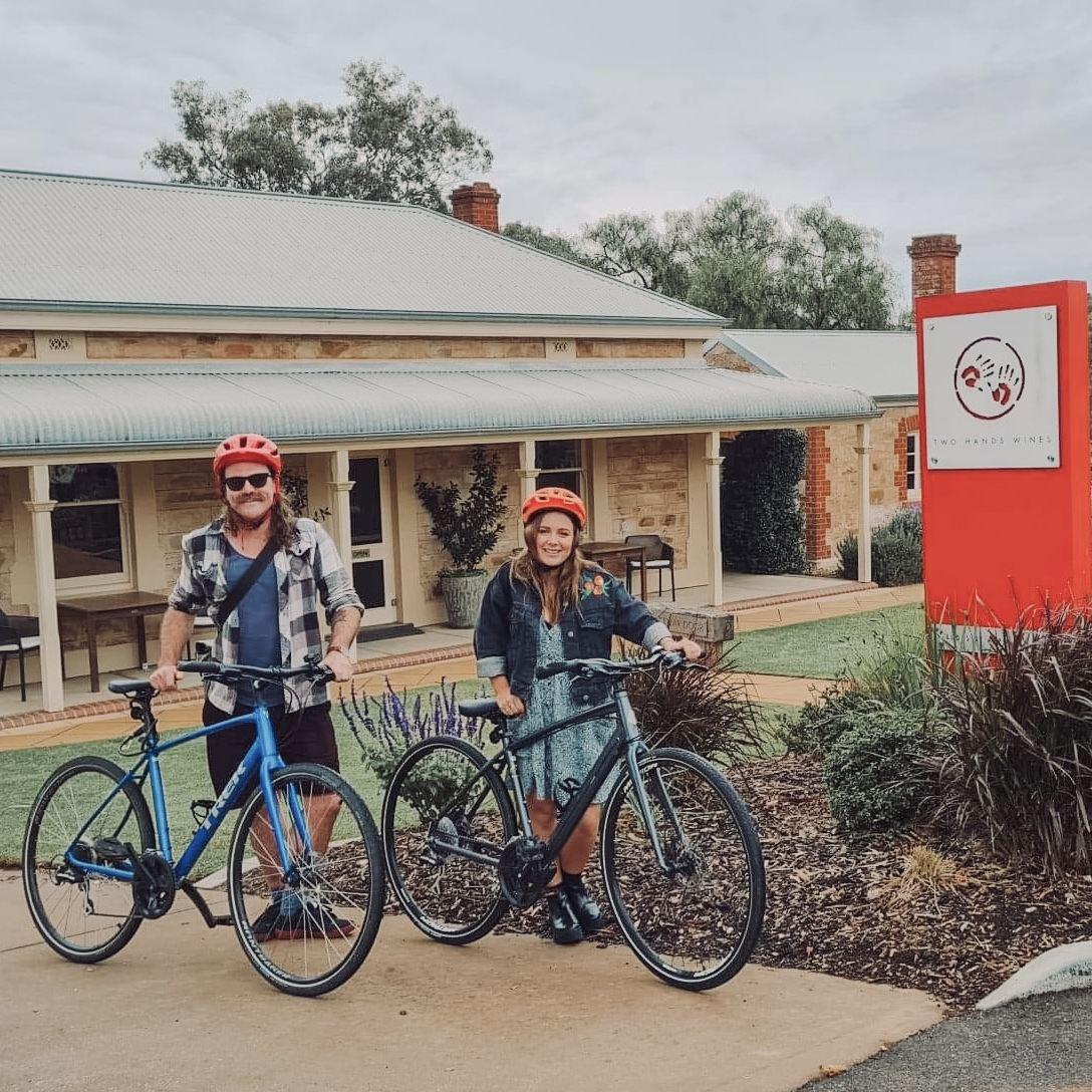 That time we road bicycles to wineries in the Barrossa Valley
