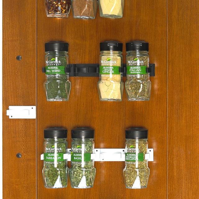 SimpleHouseware 30 Spice Gripper Cabinet Holder