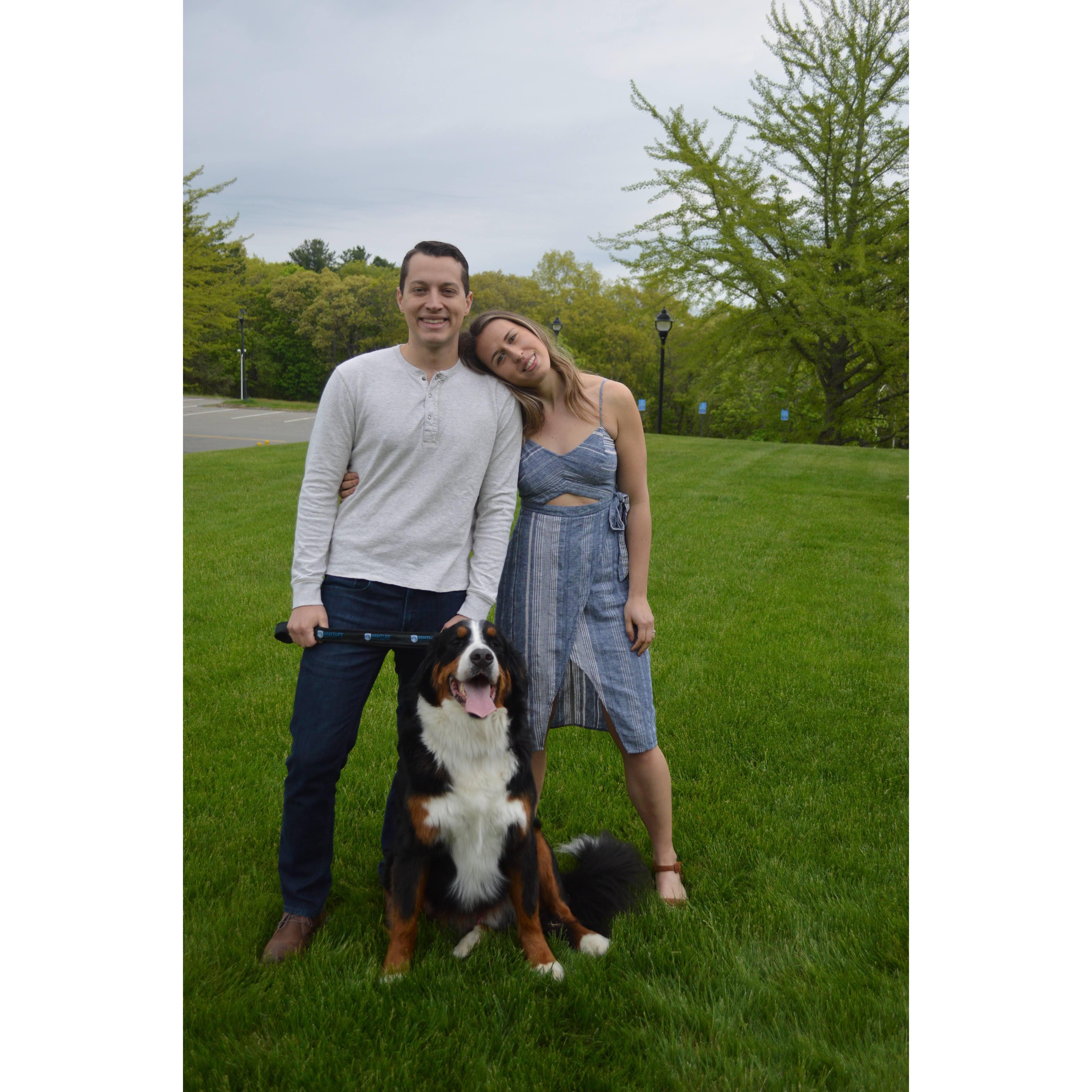Getting Baloo in June 2016 changed their lives forever.... (photo by Melissa Rockman)