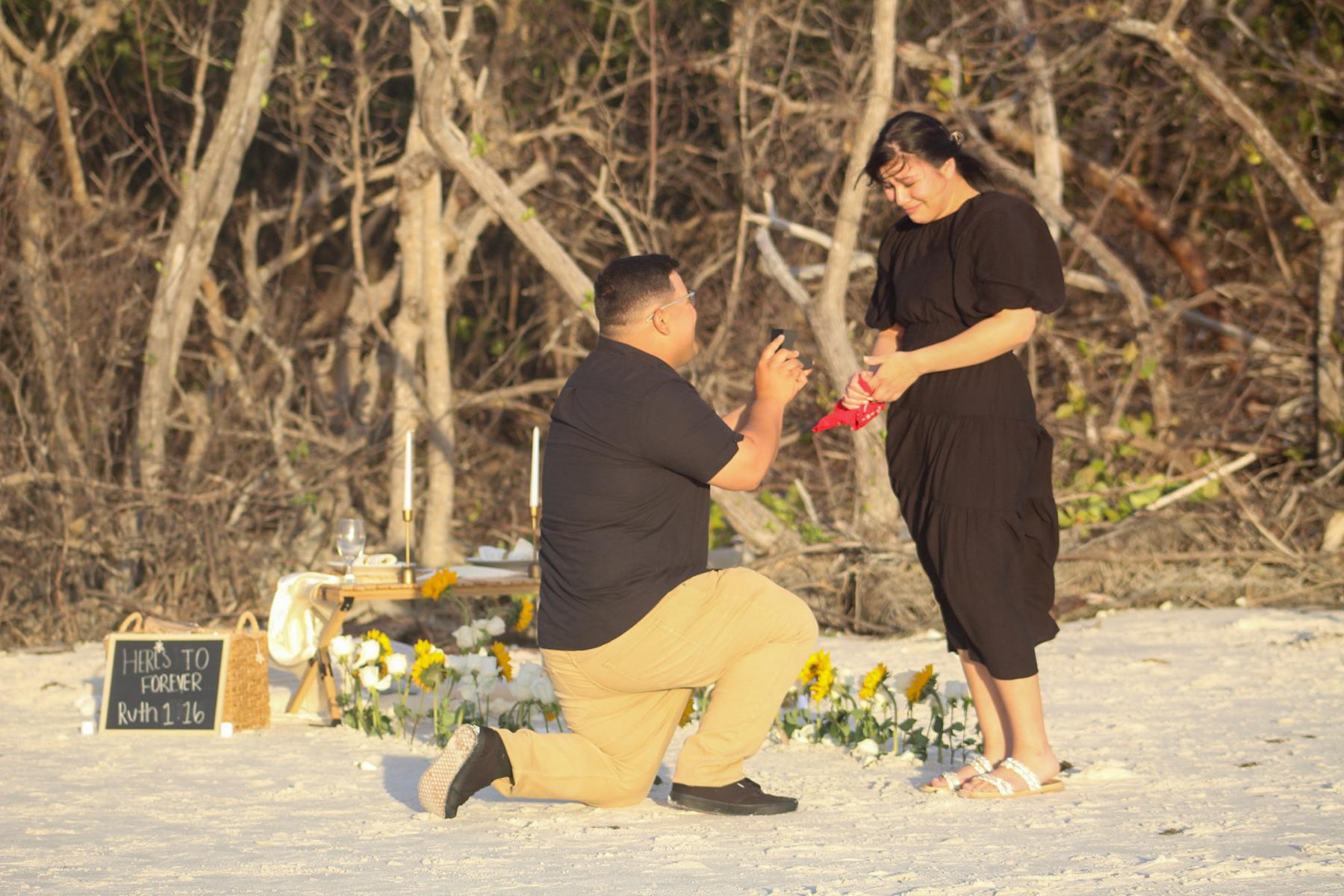 He proposed in April 2023 after an eternity!