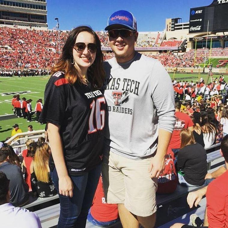 Our first road trip together. We ended up on the Kiss Cam!