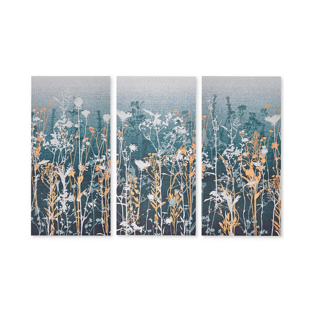 Graham & Brown Wildflower Meadow Wall Art, Set of 3