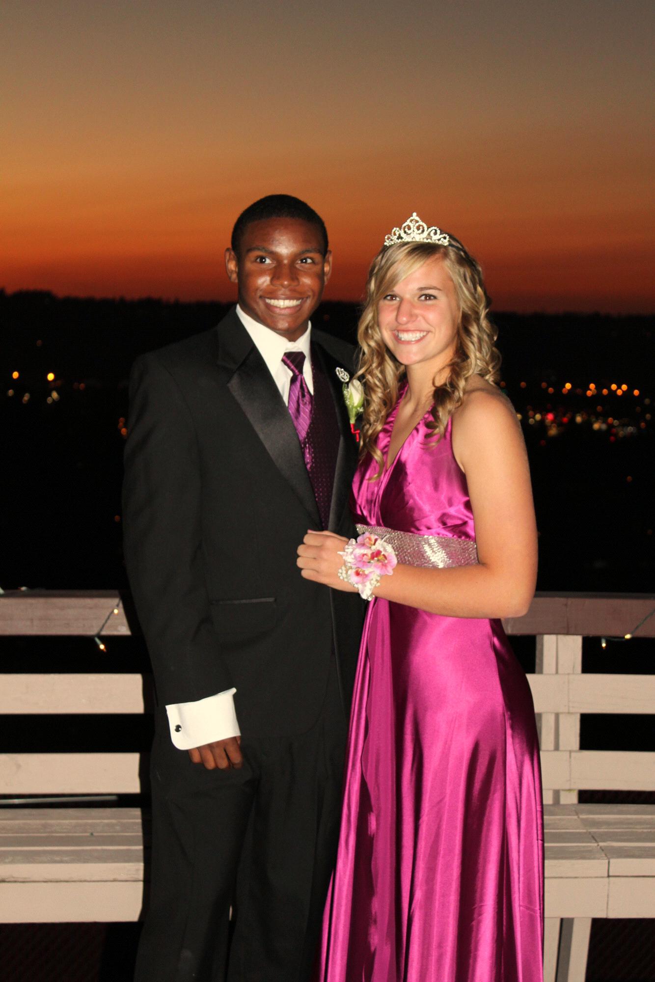 Our first homecoming dance together!! *freshman year of high school*
