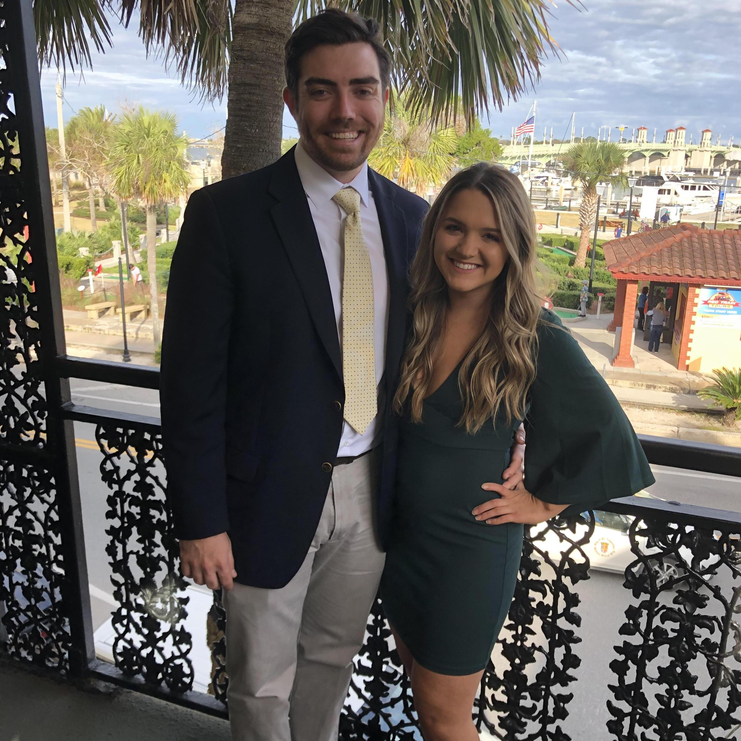 Brad & Holly Black's wedding in St. Augustine - January 12th, 2019