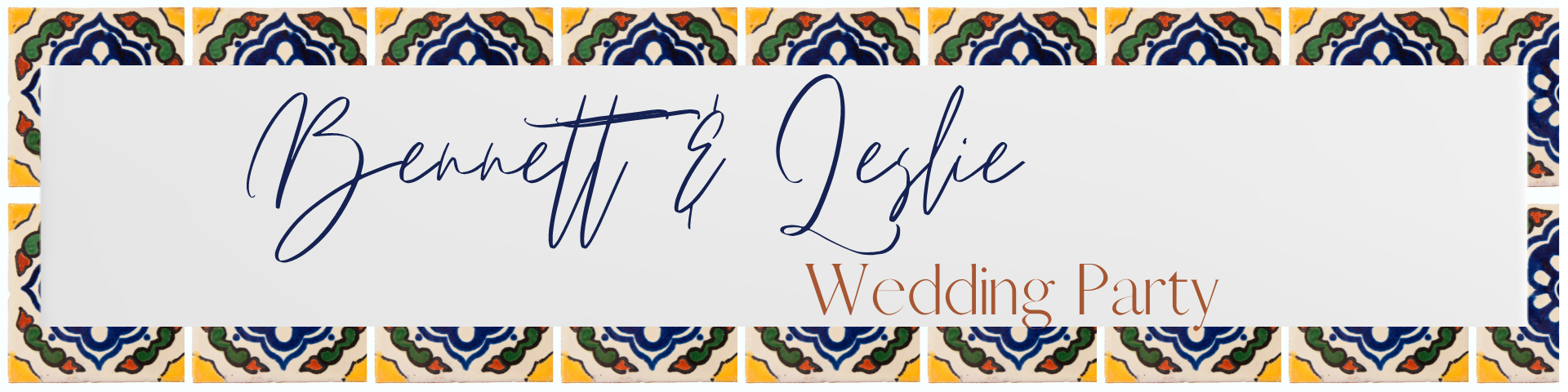 The Wedding Website of Bennett Leeds and Leslie Leeds