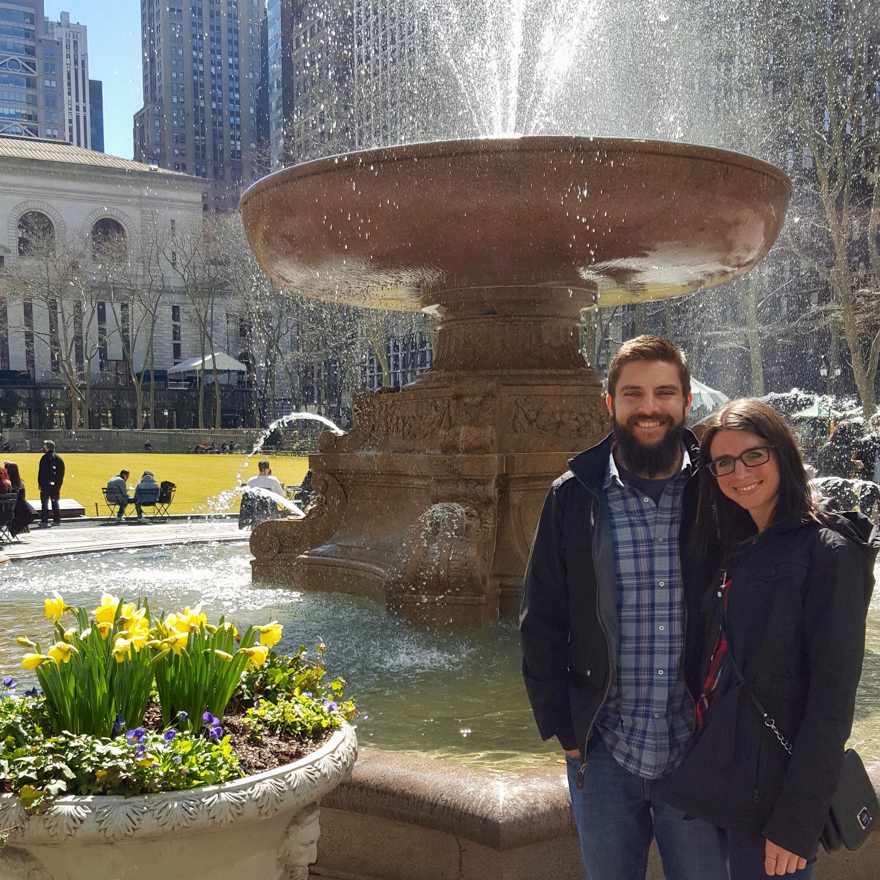 Bryant Park, spring 2017.