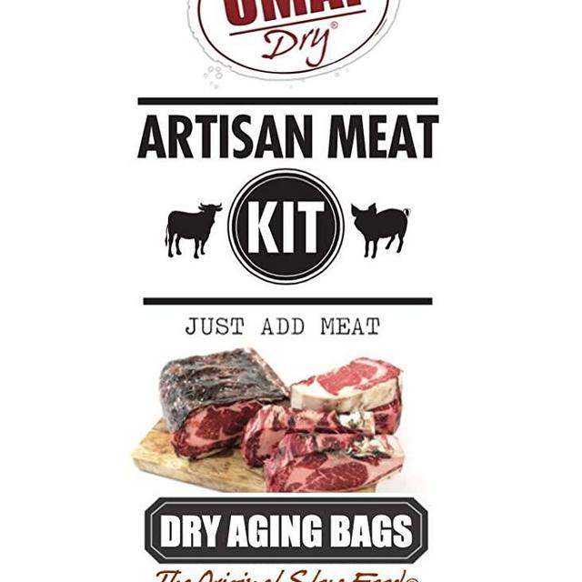 UMAi Dry Ribeye Striploin Premium Dry Age Bags for Meat | Dry Aging Meat Kit for Refrigerator | Simple at Home Method | Packet Includes 3 UMAi Dry Bags Sized for Ribeye and Striploin Steaks