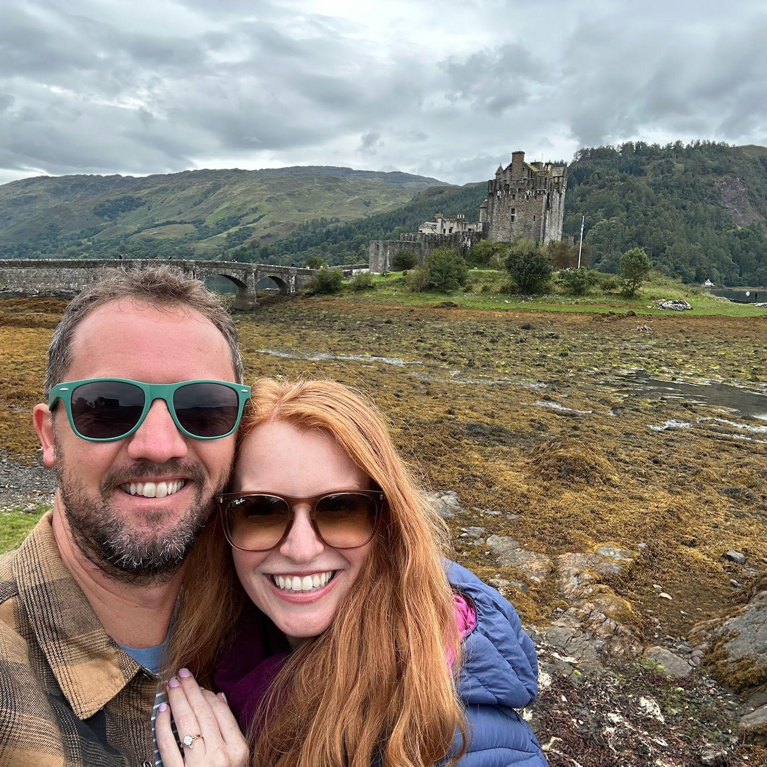 Eileen Donan, such a romantic castle that it gave us the idea to get married in a castle!