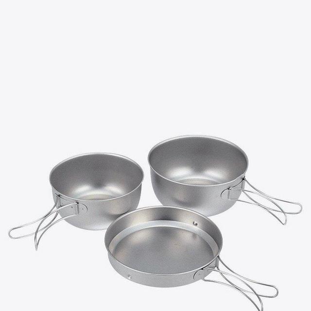 3 Piece Titanium Cookset