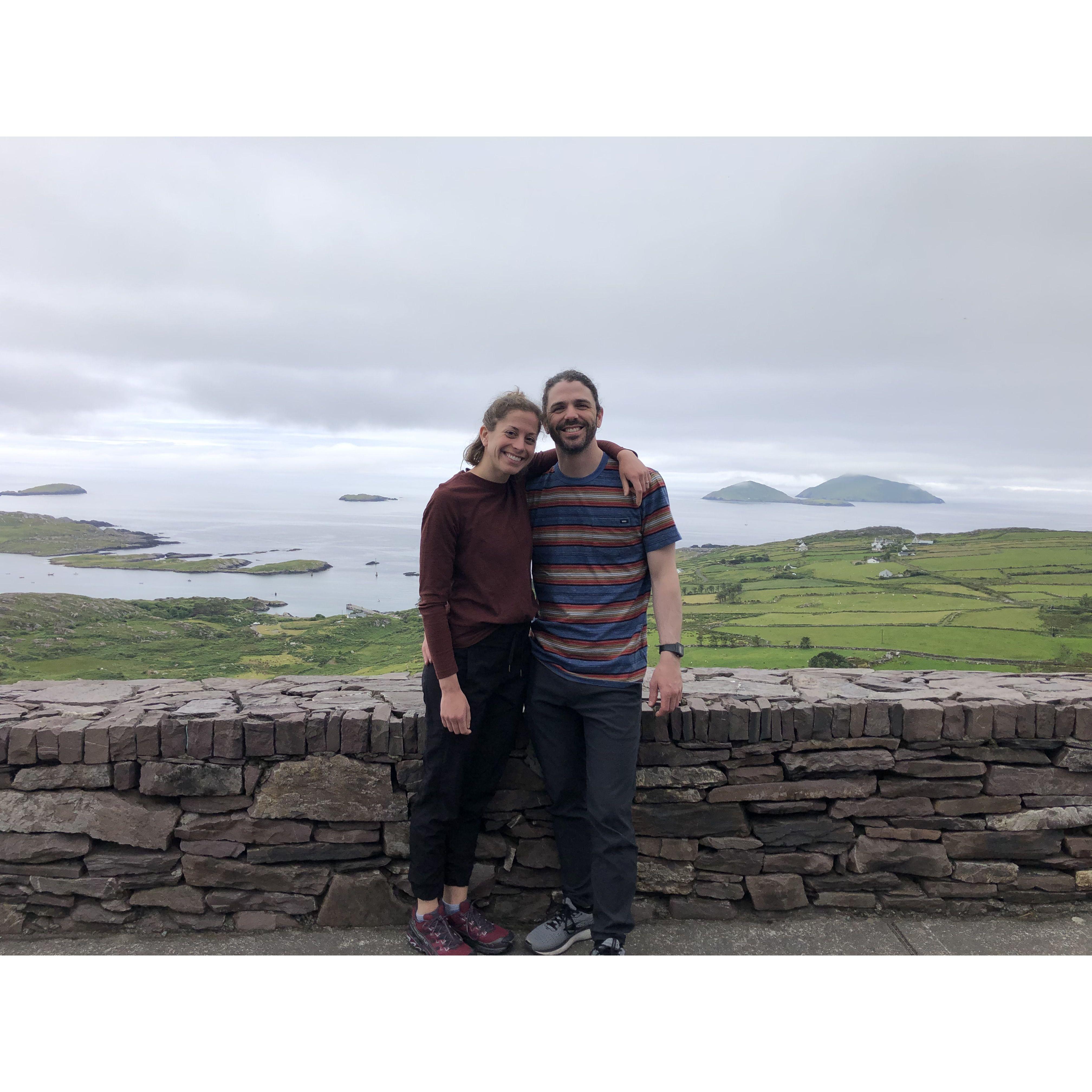 Highest point along the Ring of Kerry