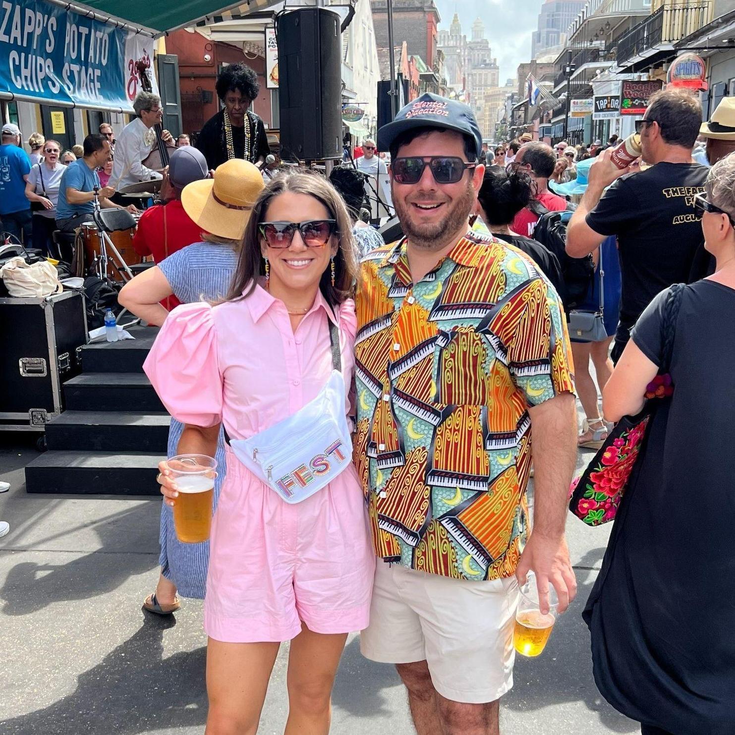 French Quarter Fest for Erica's Birthday