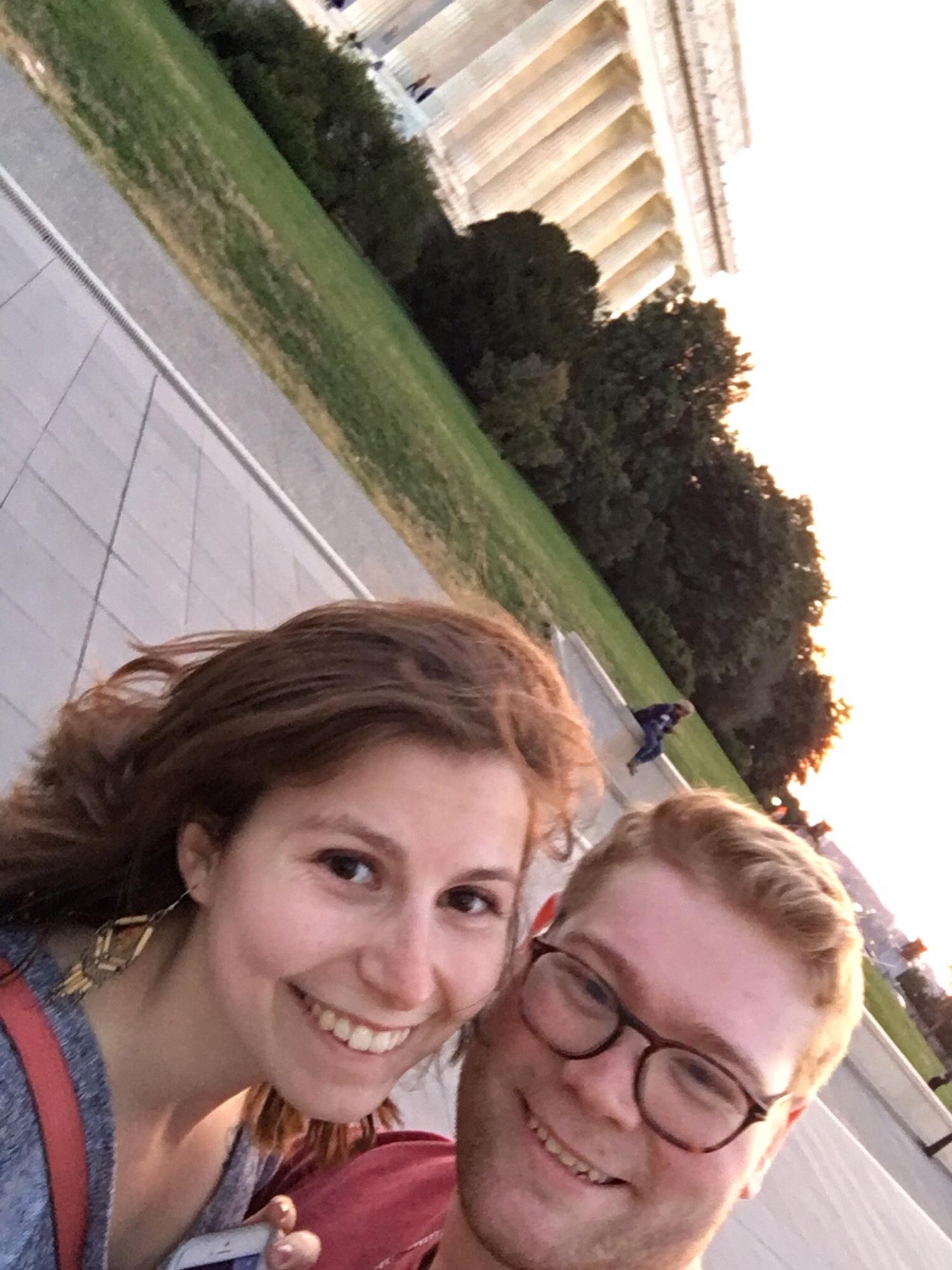 A mini weekend adventure visiting friends in DC while making the most of the long distance relationship