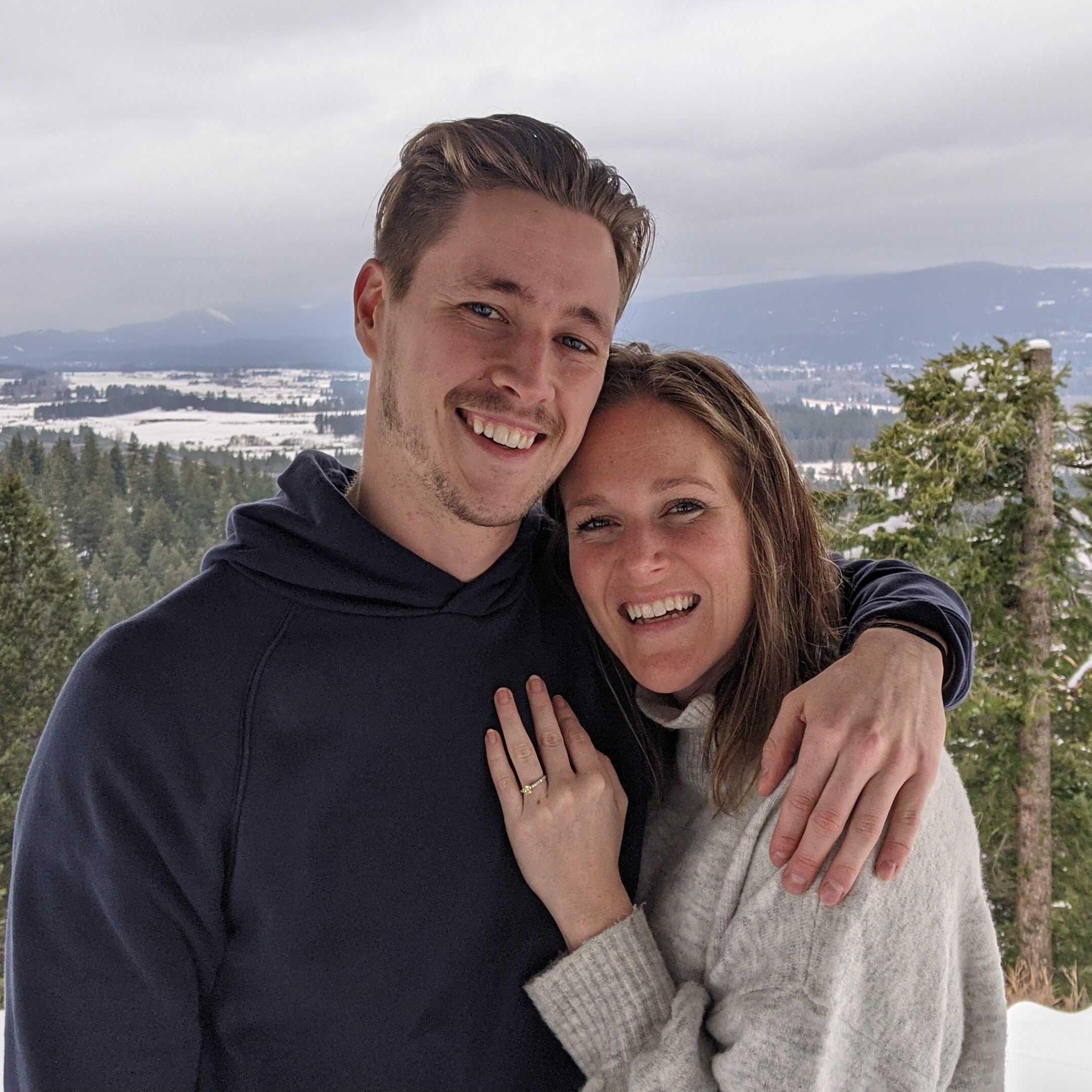 Right after our engagement!