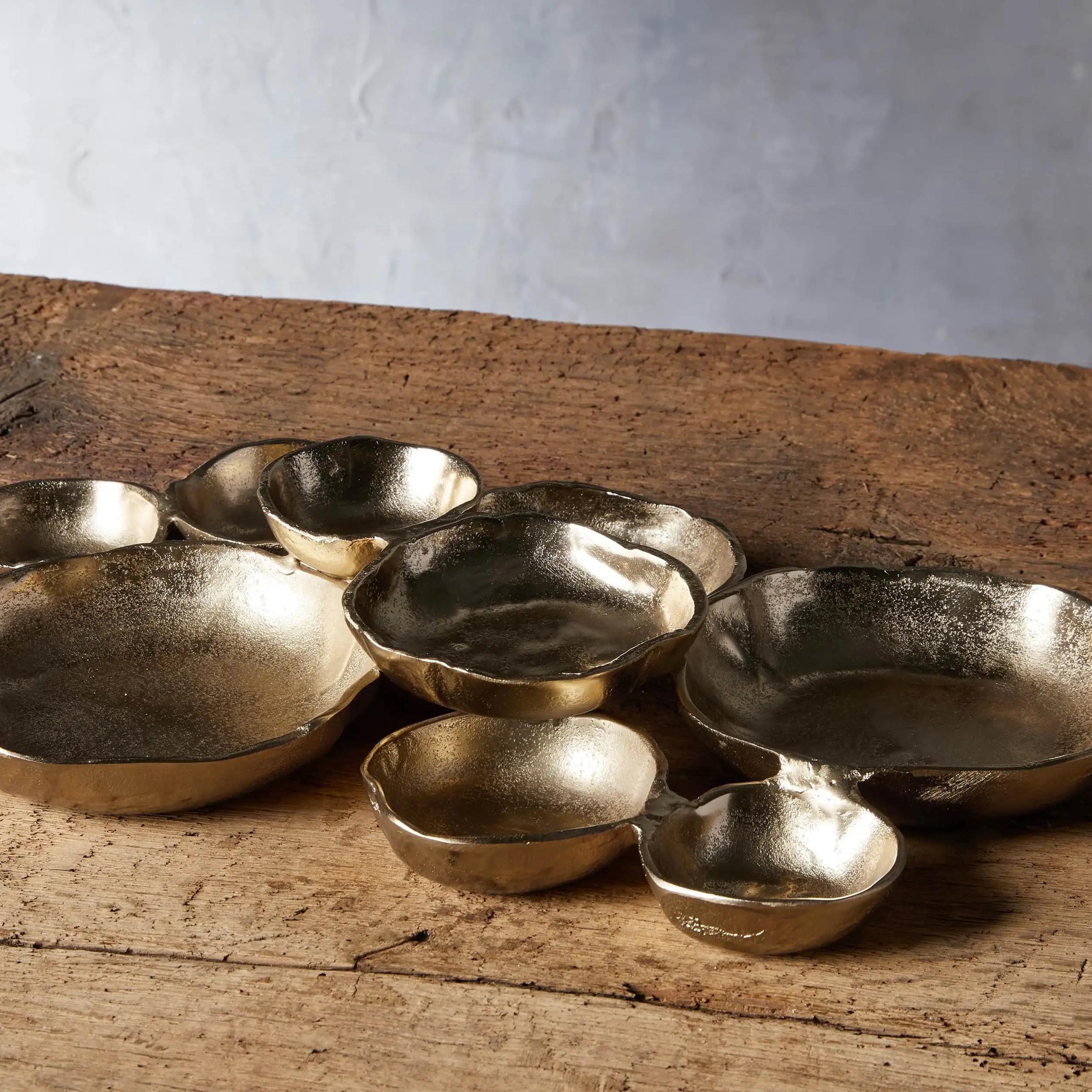 Klasa Large Dark Gold Platter