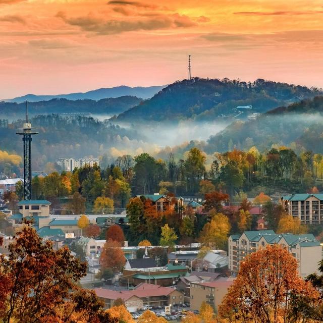 Our smoky mountain honeymoon!