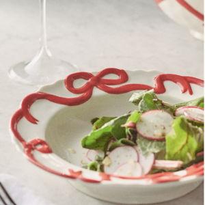 Benedita Bow Stoneware Bowls, Set of 4