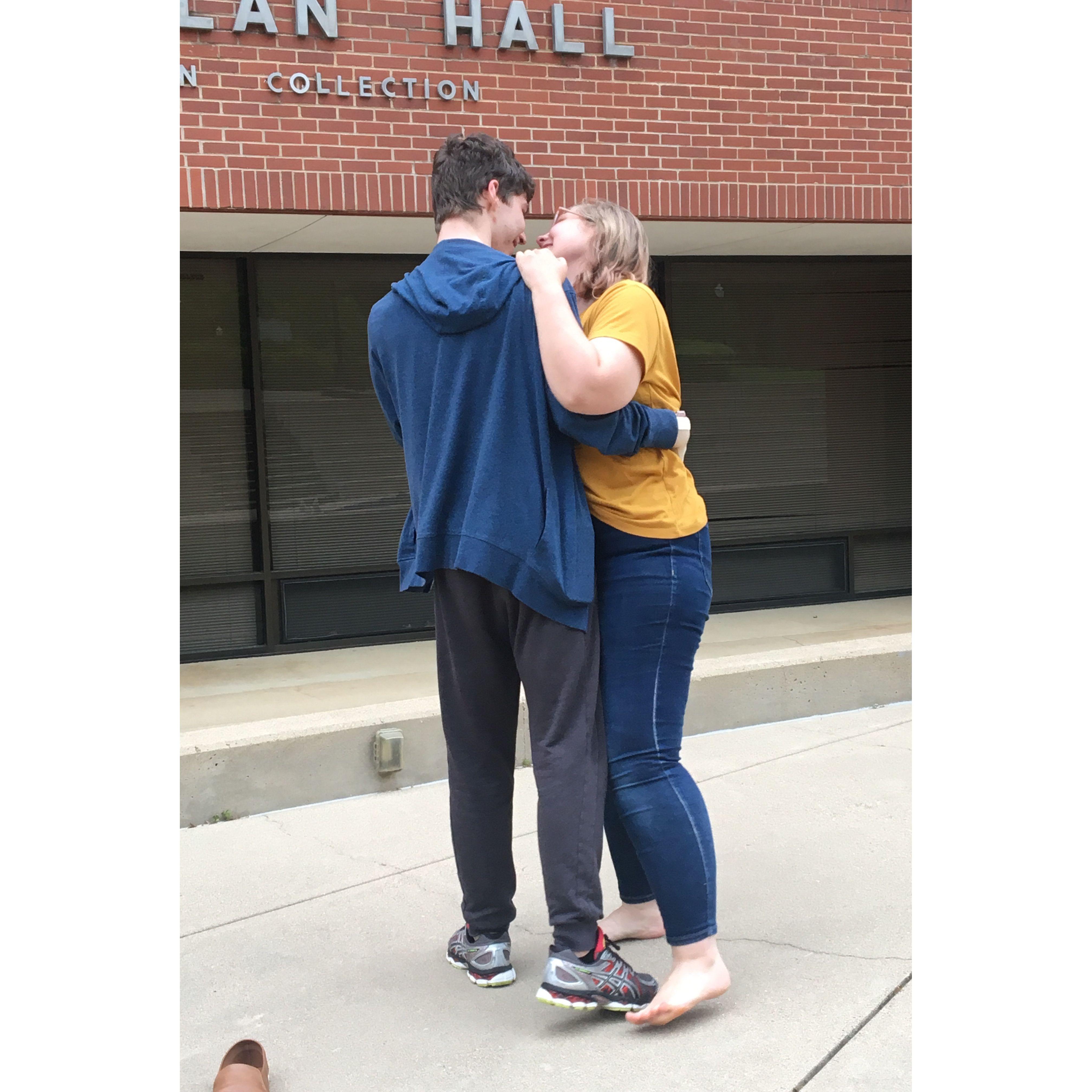 Dancing together is one of the best things in the world.