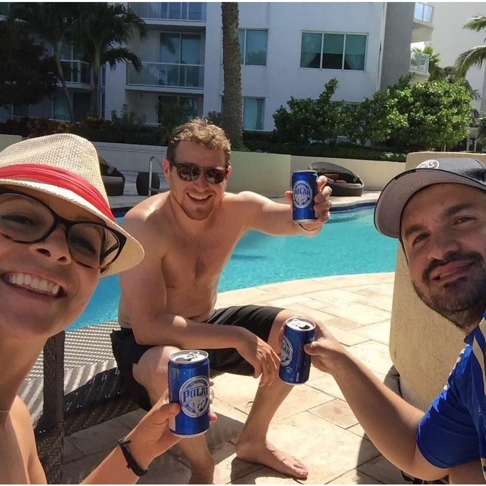 Una polarsita con los panas!! Ru & Adri Shoutout! #welcometomiamibienvenidoamiami