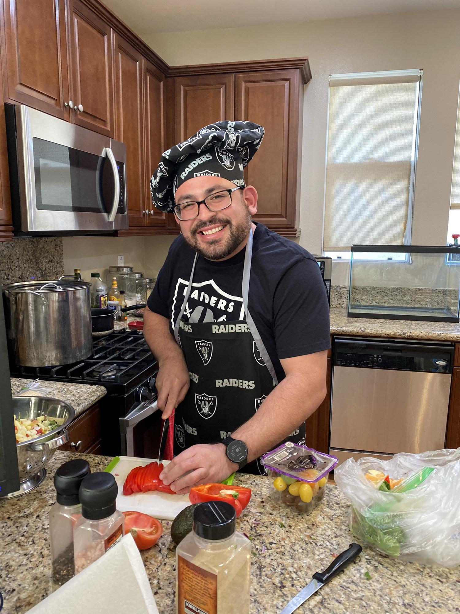 Chef Anthony at work
