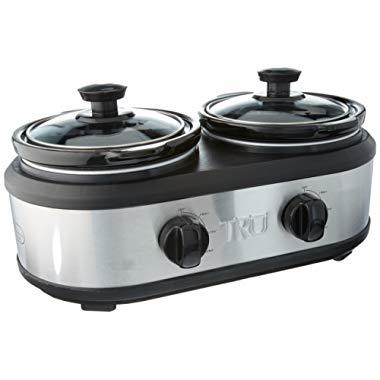 TRU Dual Crock Buffet Slow Cooker SC-2125