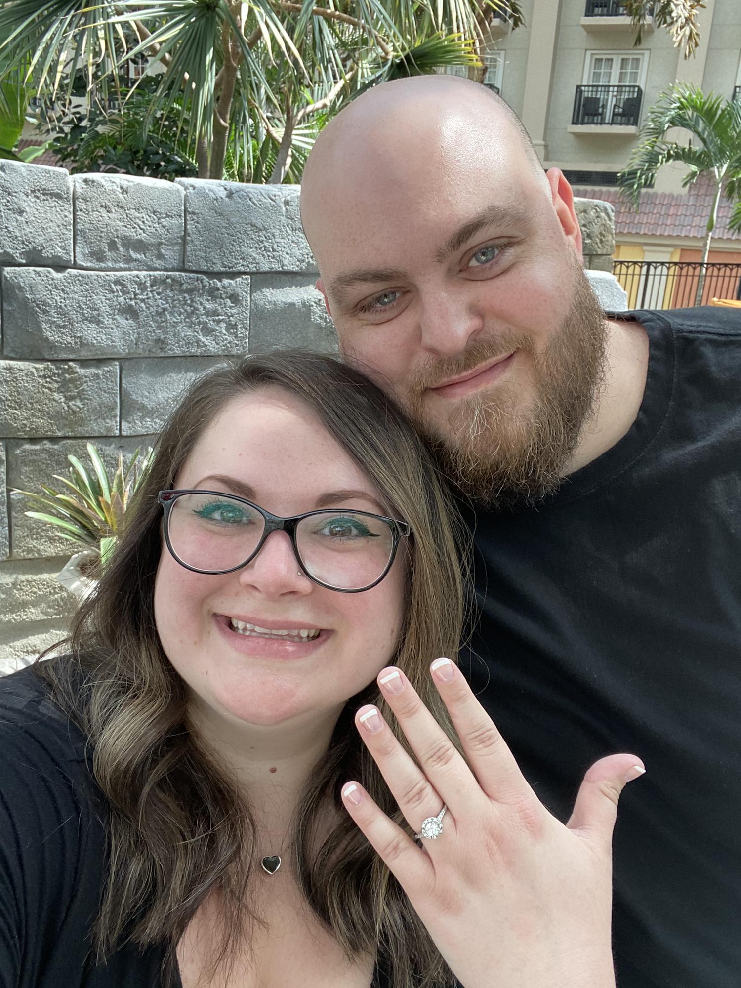 August 13, 2021 | She said YES!