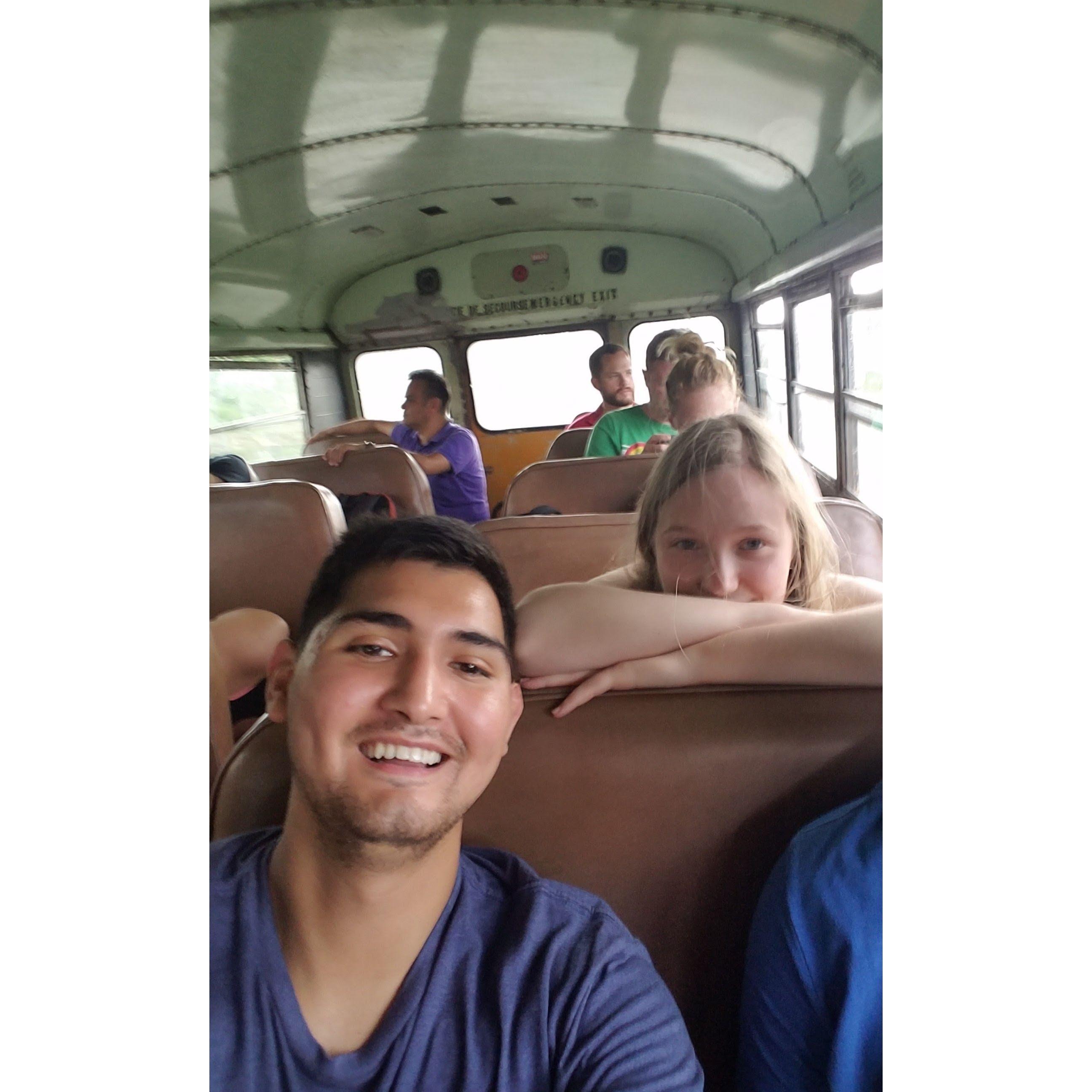 Our school bus in Cuba, June 2016.