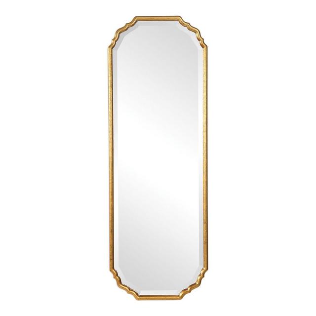 Uttermost Gabriel 21.5-Inch x 61.5-Inch Rectangular Wall Mirror in Gold