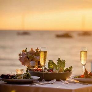 Private Honeymoon Beach Dinner