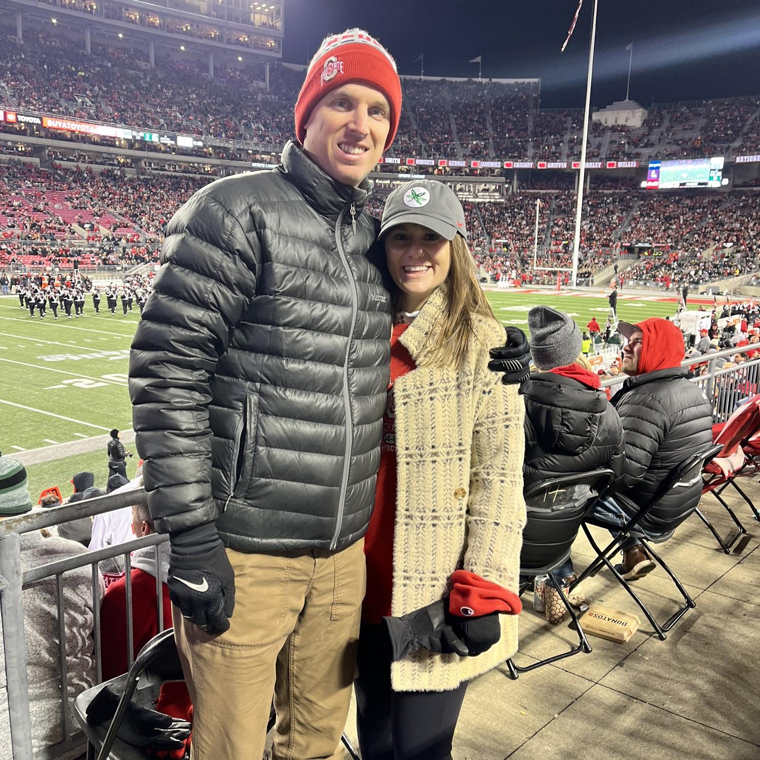OSU game in 2023 to celebrate Alex's birthday