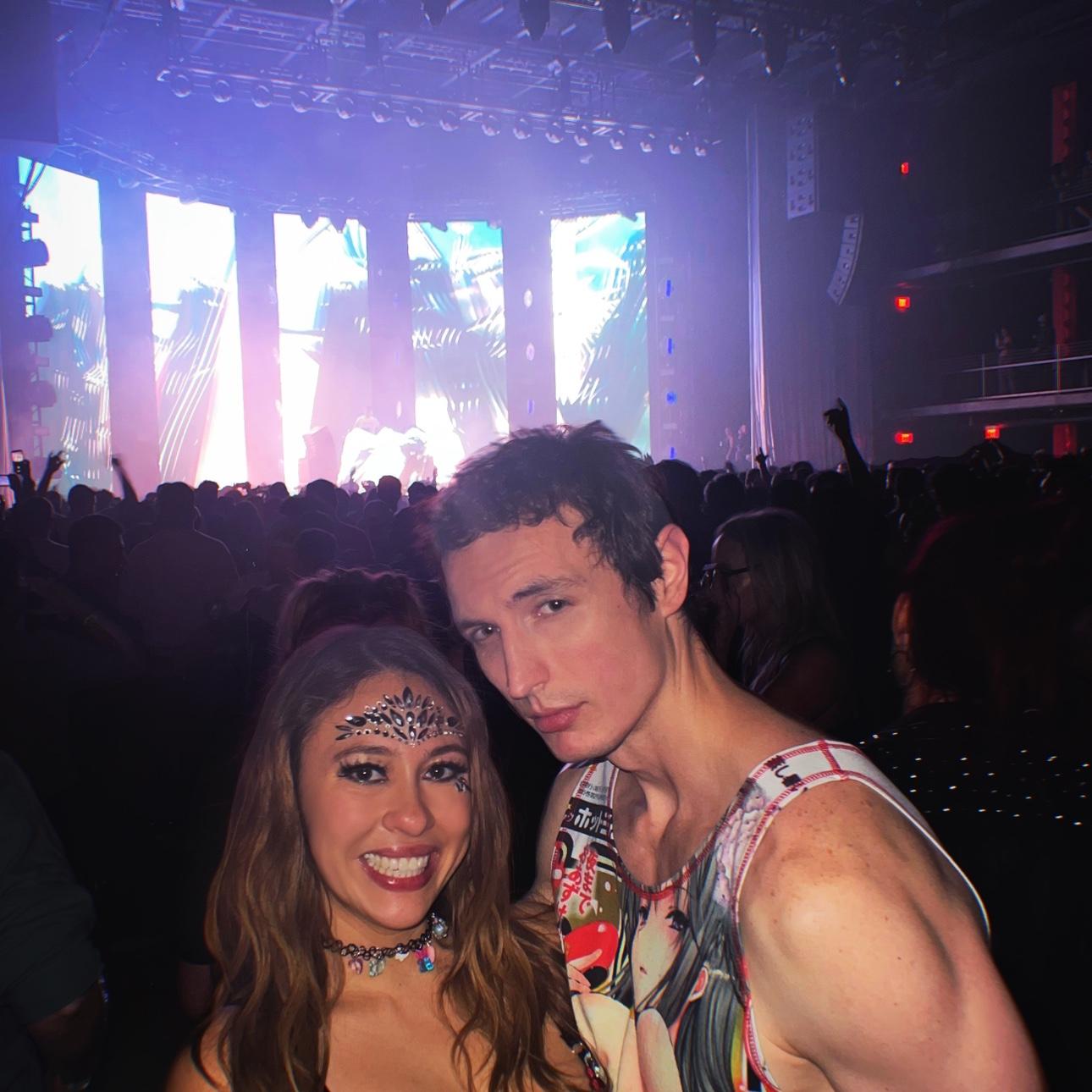 Couple’s first EDM concert, Deadmau5 and NERO