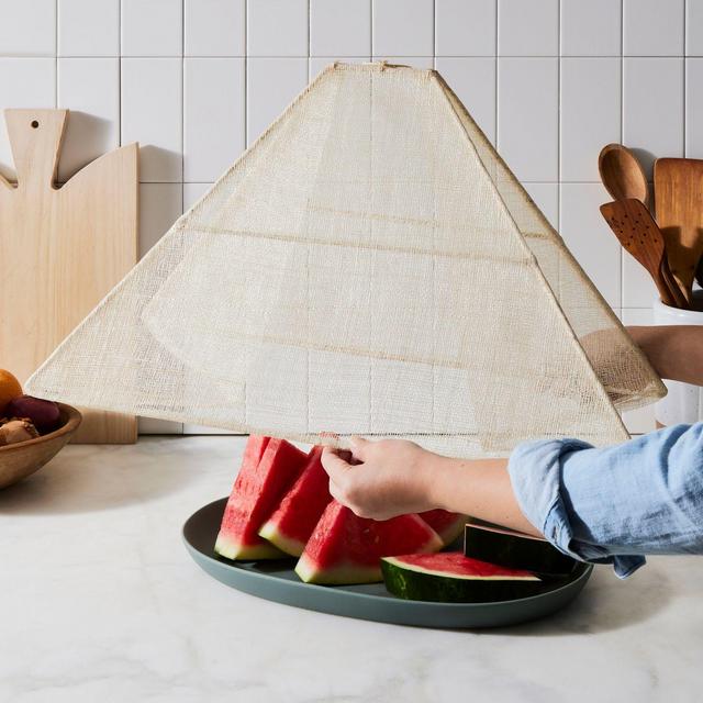 Handmade Collapsible Woven Food Tent
