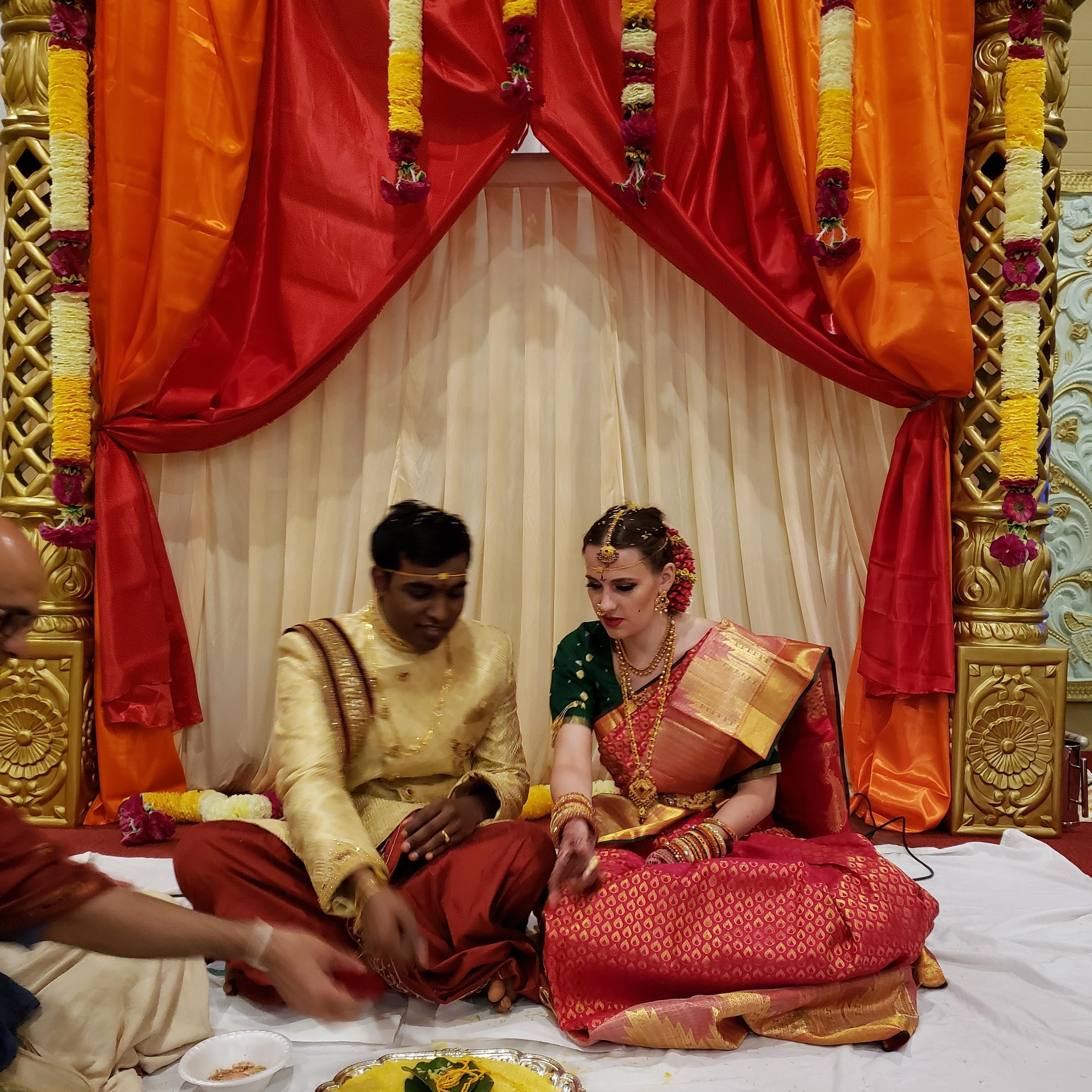 May traditional Indian wedding celebration