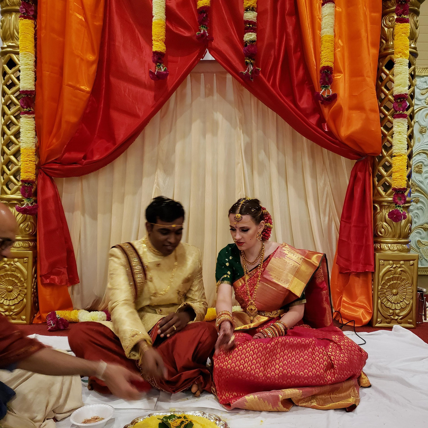 May traditional Indian wedding celebration