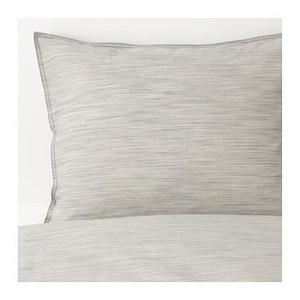 SKOGSALM Duvet cover and pillowcase(s), beige