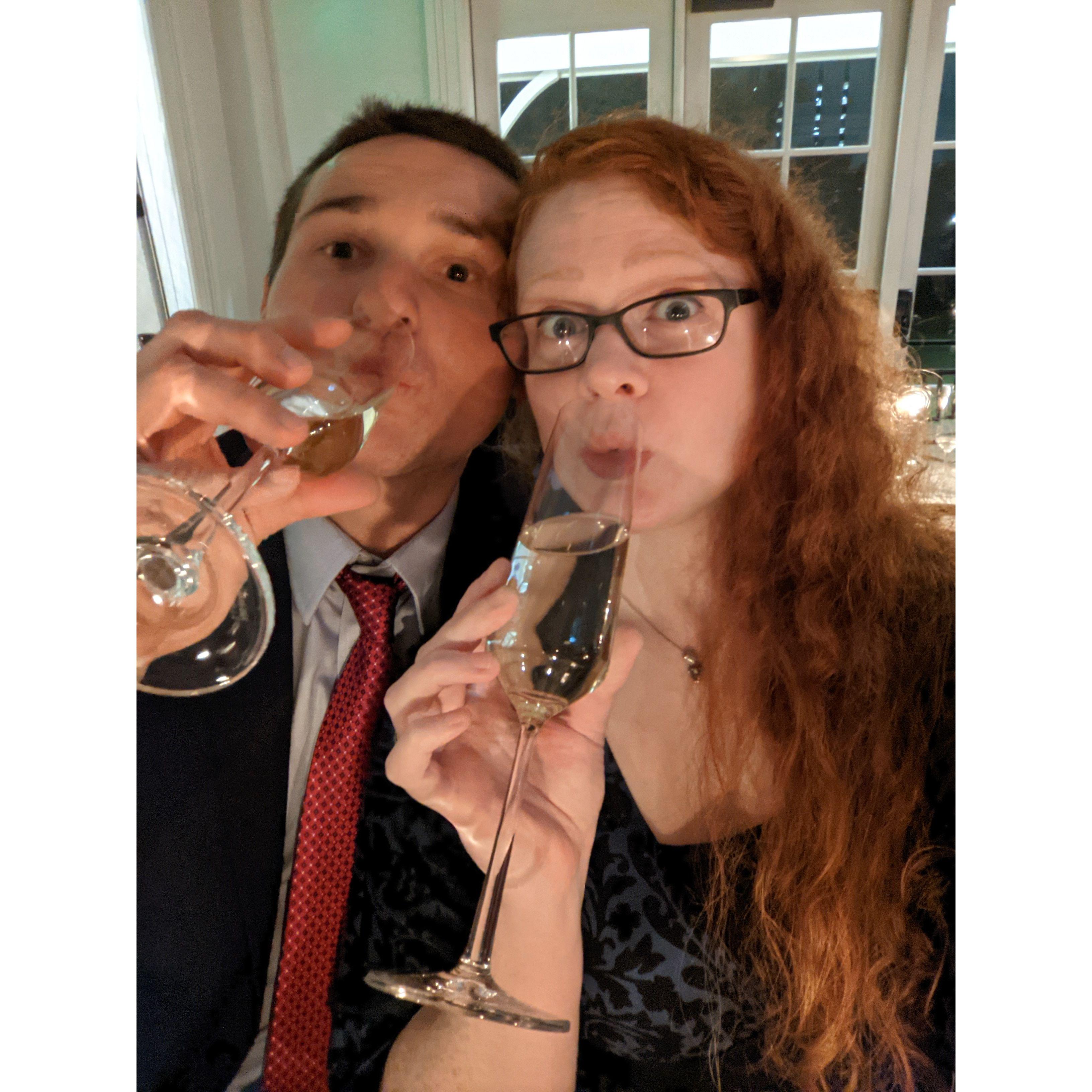 Ashley's cousin's wedding in Raleigh, NC (November 2021)