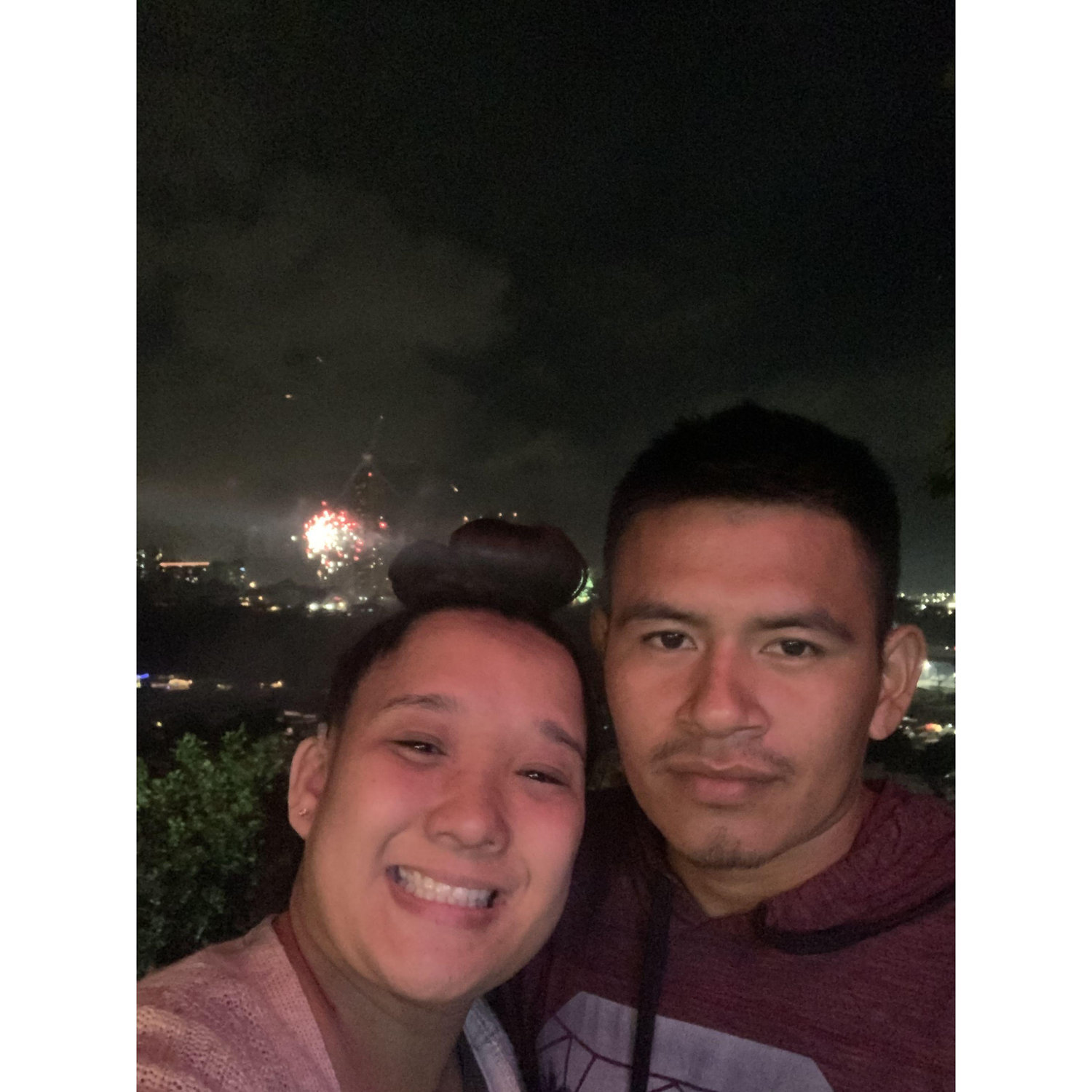 January 1, 2021 : Celebrating New Year's with friends