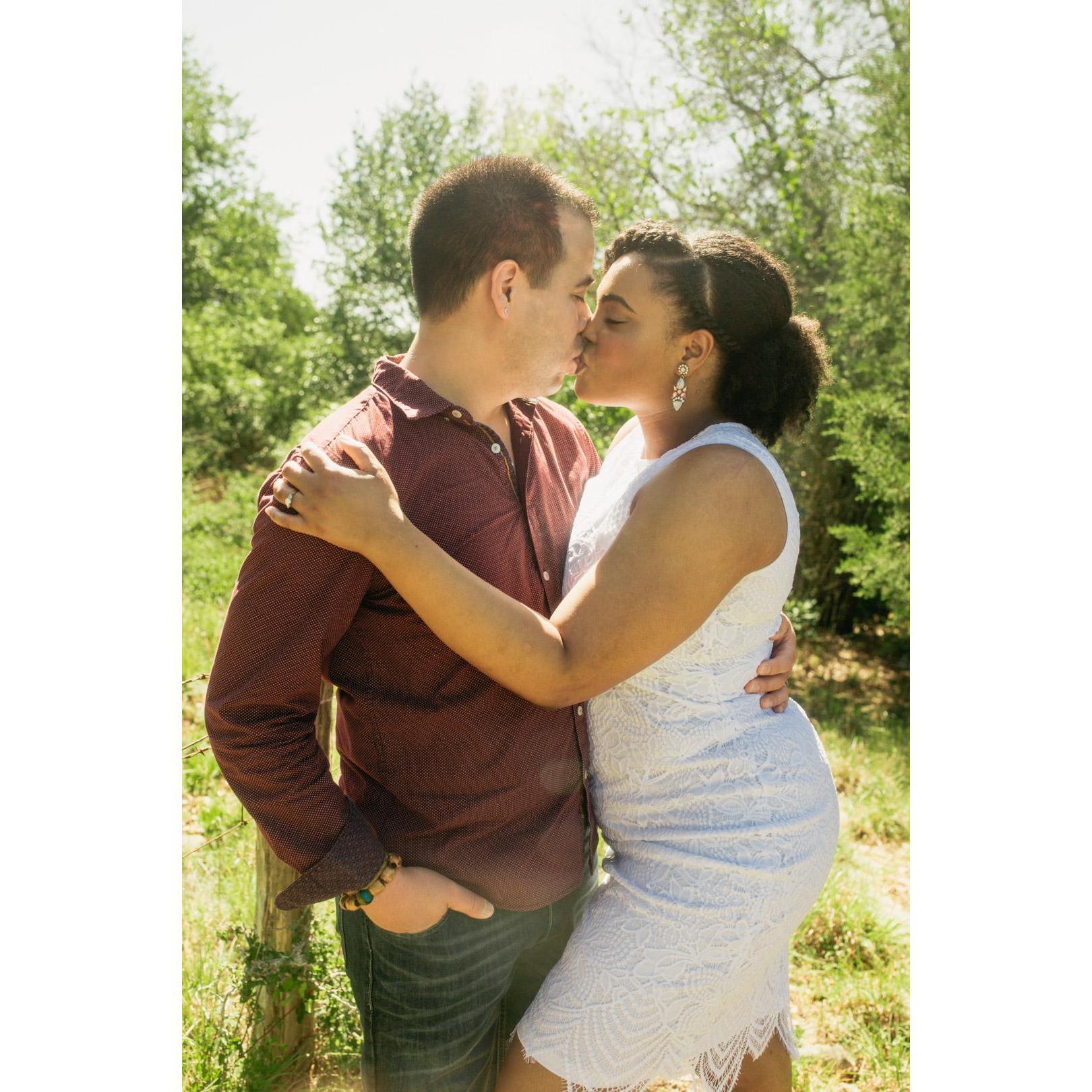 Just a little kiss