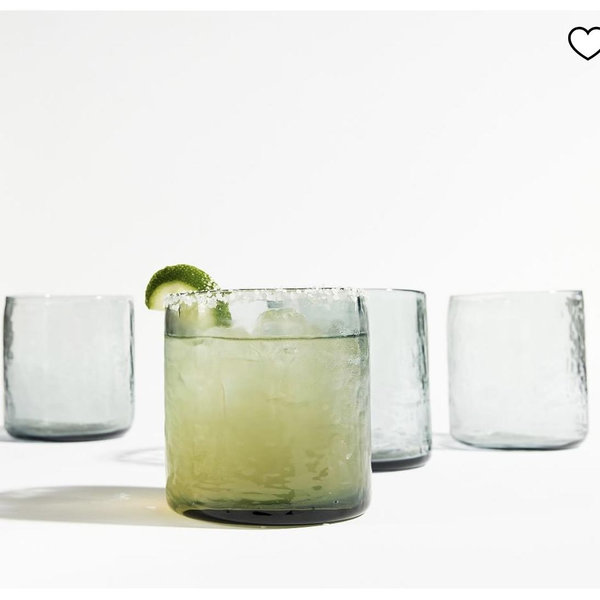 Hammered Handcrafted Drinking Glasses