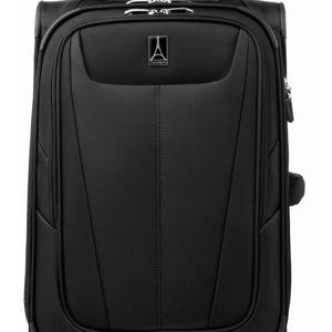 Carry-on Travelpro Maxlite 5 Softside Expandable Luggage with 4 Spinner Wheels, Lightweight Suitcase, Men and Women, Black, Carry-on 21-Inch